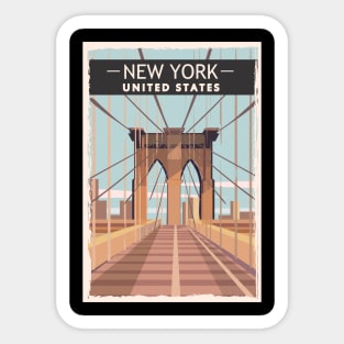 new york Sticker